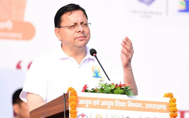 रन फॉर योगा में मुख्यमंत्री धामी ने दिया स्वस्थ जीवन का संदेश