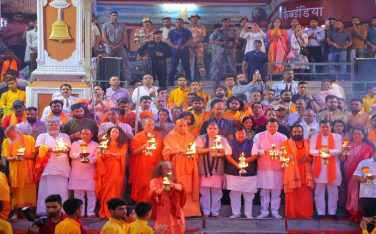गंगा भारतीय संस्कृति और आध्यात्मिक चेतना की जीवंत धारा : नितिन नबीन